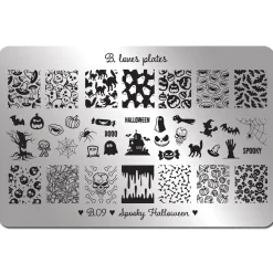 Plaque de STAMPING XL - Spooky Halloween | B. Loves Plates Fashion