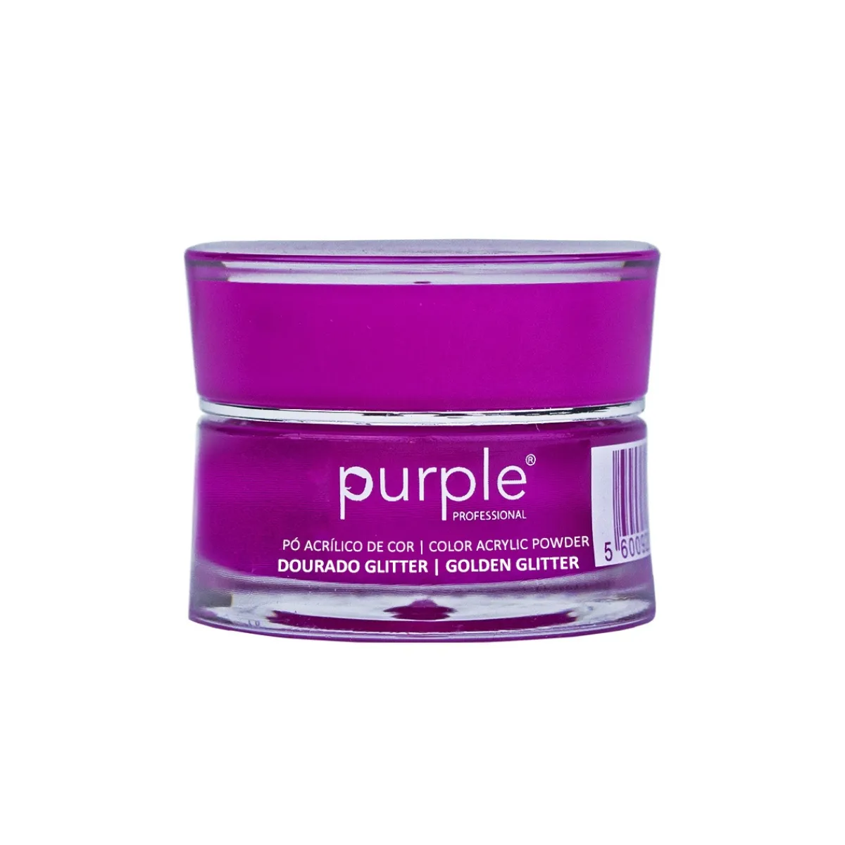Poudre Acrylique de couleur - Doré pailleté - 3,5 gr | Purple Professional Sale