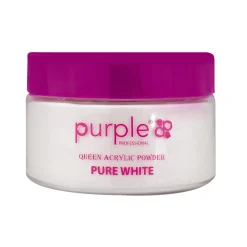 Poudre Acrylique Pure White 50 gr | Purple Professional Outlet