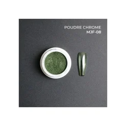 Poudre Chrome Colorée pour Nail Art - Teinte 08 | Fraise Nail Shop Clearance