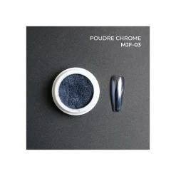 Poudre Chrome Colorée pour Nail Art - Teinte 03 | Fraise Nail Shop Discount
