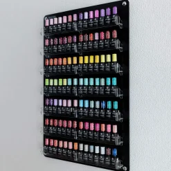 Présentoir mural pour vernis à ongles - Noir | Emil Discount