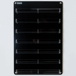 Présentoir mural pour vernis à ongles - Noir | Emil Discount