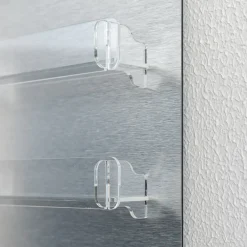 Présentoir mural pour vernis à ongles - Argenté | Emil New