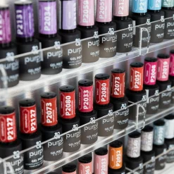 Présentoir mural pour vernis à ongles - Argenté | Emil New