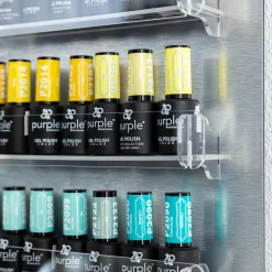 Présentoir mural pour vernis à ongles - Argenté | Emil New