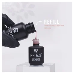 RECHARGE FIBER BASE - Milky Beige 50 ml | Purple Professional Discount