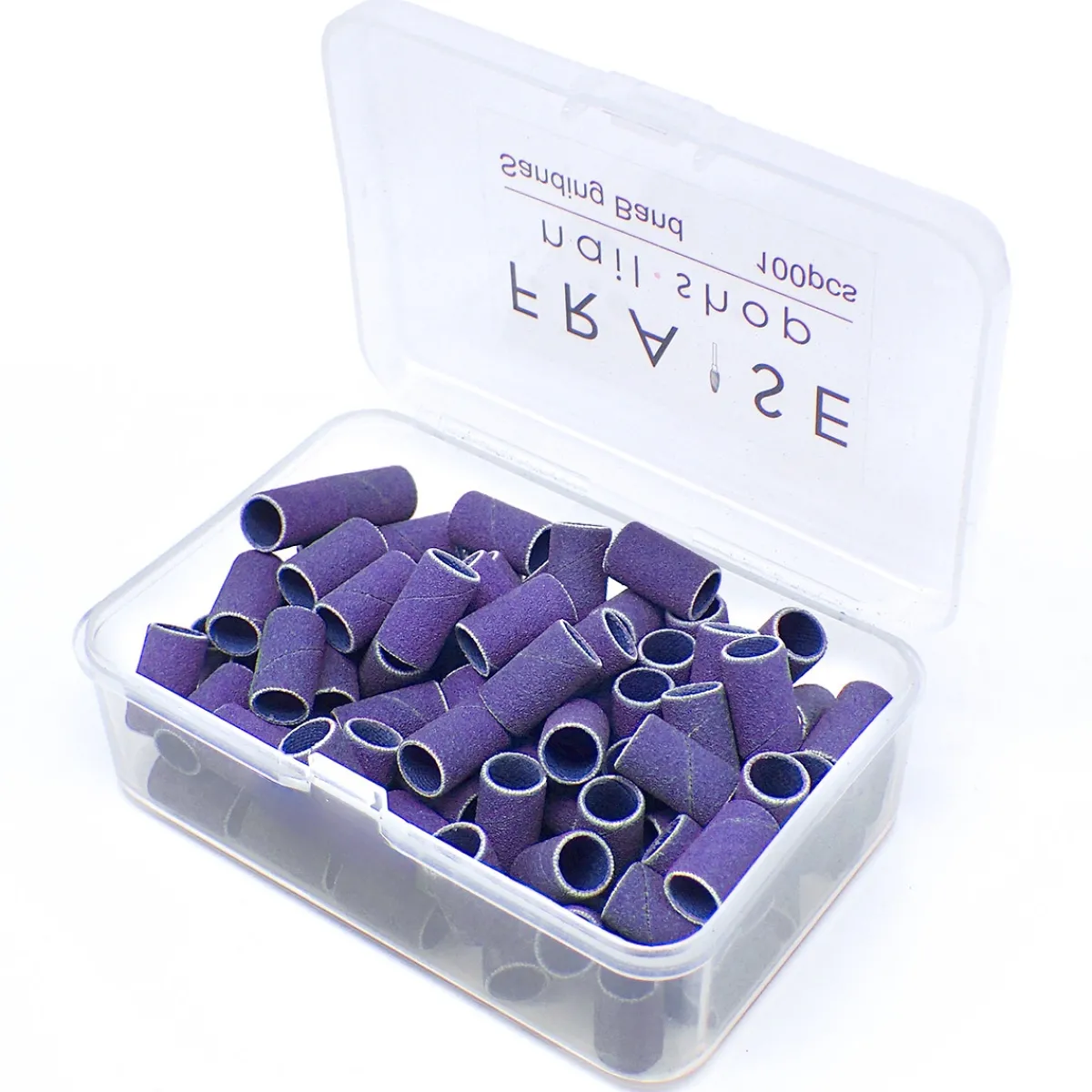 Recharges Emeris Violets 100 pièces - Grain 240 | Fraise Nail Shop Clearance