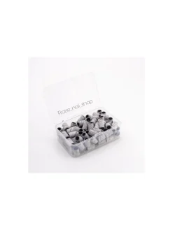 Recharges Emeris Zèbre 100 pièces - Grain 150 | Fraise Nail Shop Online