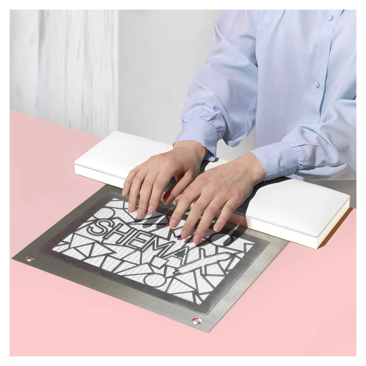 Repose main Luxury MINI Blanc (sans pieds) | Shemax Outlet