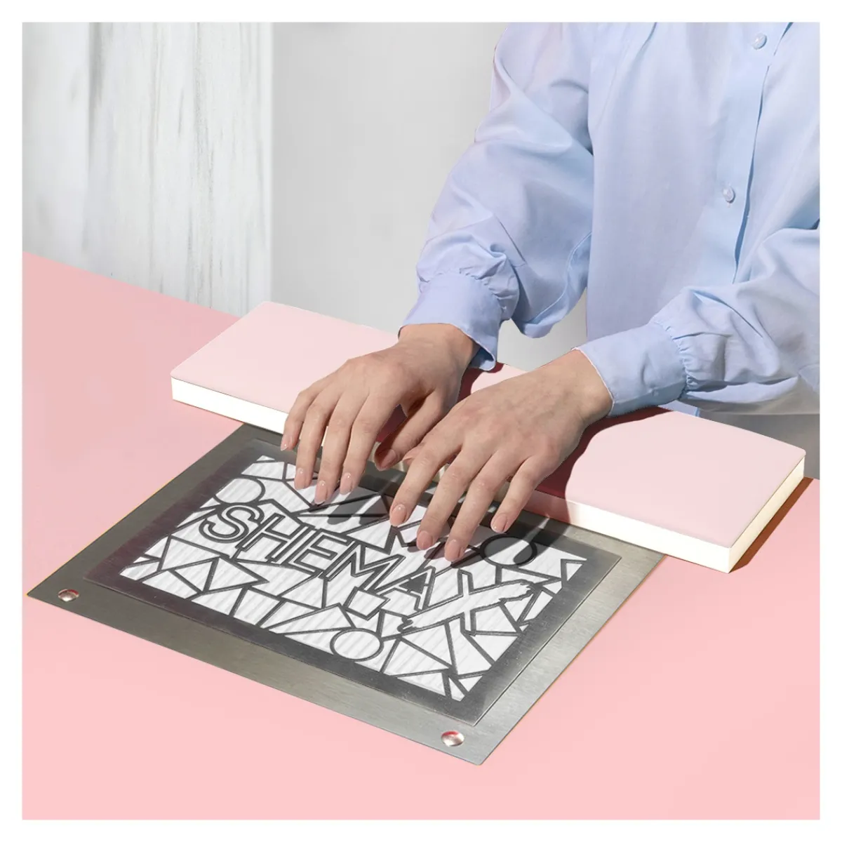 Repose main Luxury MINI Rose Pastel (sans pieds) | Shemax Outlet