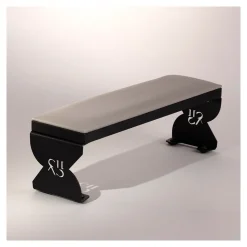 Repose mains Luxury COMFORT - Pieds Noirs / Coussin Gris | Shemax Sale