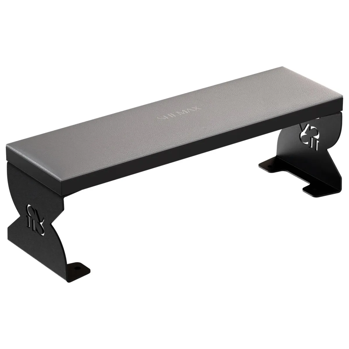 Repose mains Luxury COMFORT - Pieds Noirs / Coussin Gris | Shemax Sale