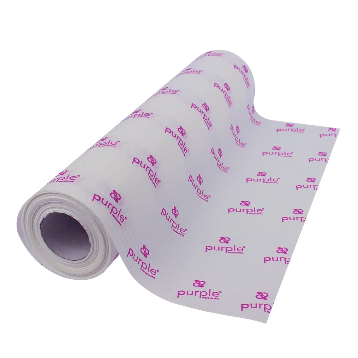 Rouleau de papier de protection jetable prédécoupé et plastifié | Purple Professional Discount