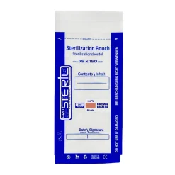 Sachets de stérilisation Transparents 75 x 150 cm - Dry & Steam (100 pcs) | ProSteril Sale