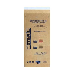 Sachets de stérilisation Bruns 100 x 200 cm - Dry & Steam (100 pcs) | ProSteril Online