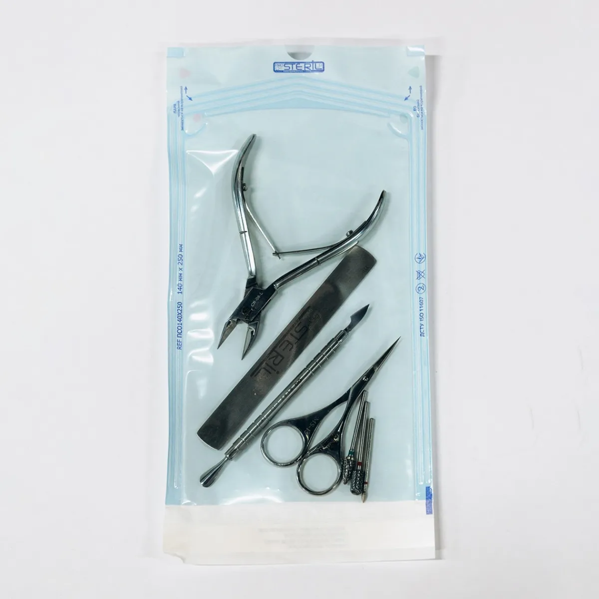 Sachets de stérilisation Transparents 140 x 250 cm - Steam (200 pcs) | ProSteril Hot