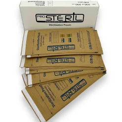 Sachets de stérilisation Bruns 100 x 200 cm - Dry & Steam (100 pcs) | ProSteril Online
