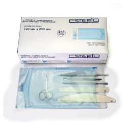 Sachets de stérilisation Transparents 140 x 250 cm - Steam (200 pcs) | ProSteril Hot