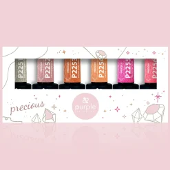 Set de 6 vernis semi-permanents PRECIOUS Collection | Purple Professional Hot