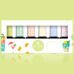 Set de 6 vernis semi-permanents COCKTAIL Collection | Purple Professional Discount