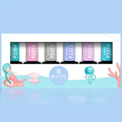 Set de 6 vernis semi-permanents WONDERFUL Collection | Purple Professional Discount