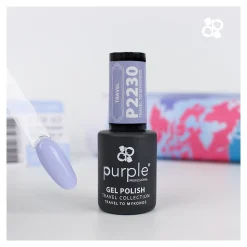 Set de 6 vernis semi-permanents TRAVEL Collection | Purple Professional Clearance