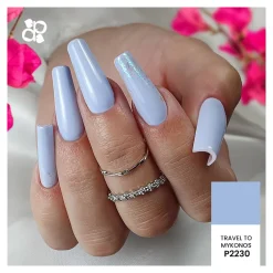 Set de 6 vernis semi-permanents TRAVEL Collection | Purple Professional Clearance