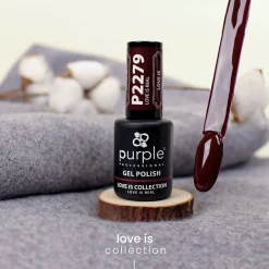 Set de 6 vernis semi-permanents LOVE IS Collection | Purple Professional Online