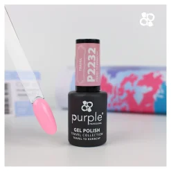 Set de 6 vernis semi-permanents TRAVEL Collection | Purple Professional Clearance