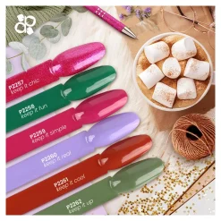 Set de 6 vernis semi-permanents KEEP IT Collection | Purple Professional Outlet