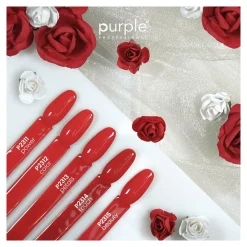 Set de 5 vernis semi-permanents FLOWER Collection | Purple Professional Best