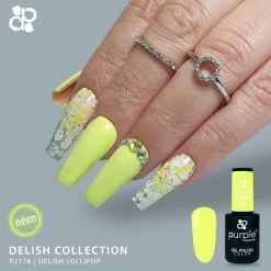 Set de 6 vernis semi-permanents DELISH Collection | Purple Professional Online