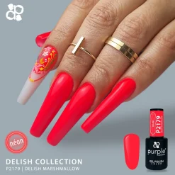 Set de 6 vernis semi-permanents DELISH Collection | Purple Professional Online