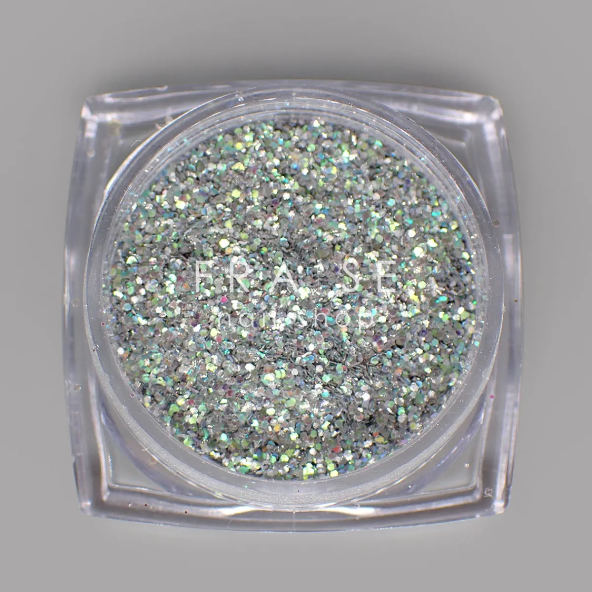 Set de Paillettes Argent - 6 Pots | Fraise Nail Shop Sale