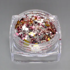 Set de Paillettes Sequins SNOW - 12 Pots | Fraise Nail Shop Fashion