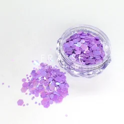 Set de Paillettes Sequins NÉON - 8 Pots | Fraise Nail Shop Hot