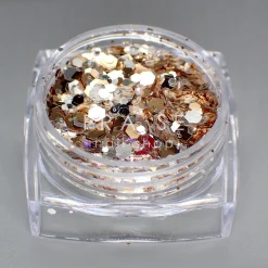 Set de Paillettes Sequins SNOW - 12 Pots | Fraise Nail Shop Fashion