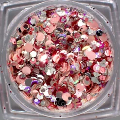 Set de Paillettes Sequins SNOW - 12 Pots | Fraise Nail Shop Fashion