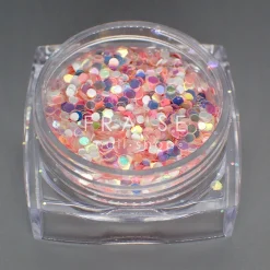 Set de Paillettes Sequins SNOW - 12 Pots | Fraise Nail Shop Fashion