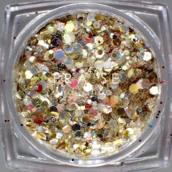 Set de Paillettes Sequins SNOW - 12 Pots | Fraise Nail Shop Fashion