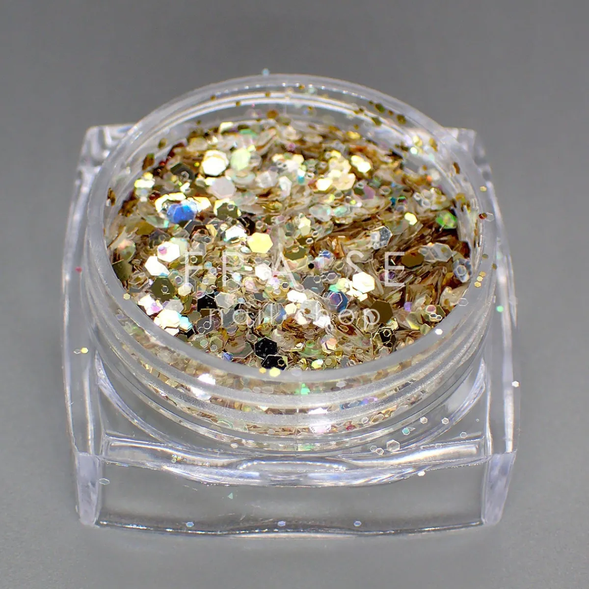 Set de Paillettes Sequins SNOW - 12 Pots | Fraise Nail Shop Fashion