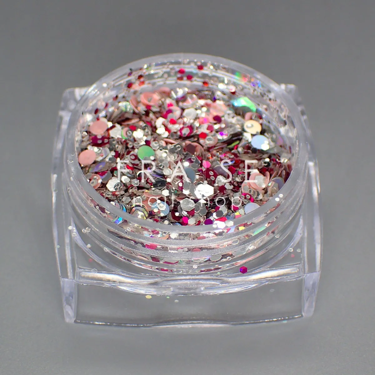 Set de Paillettes Sequins SNOW - 12 Pots | Fraise Nail Shop Fashion