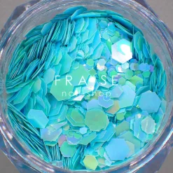 Set de Paillettes Sequins NÉON - 8 Pots | Fraise Nail Shop Hot