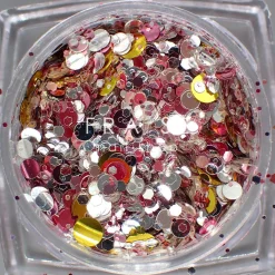 Set de Paillettes Sequins SNOW - 12 Pots | Fraise Nail Shop Fashion