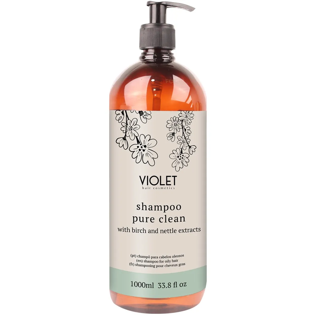 Shampoing purifiant PURE CLEAN - 1000 ml | Violet Fashion
