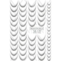 Sliders Water decals - SB-129 silver | NaviNails Clearance