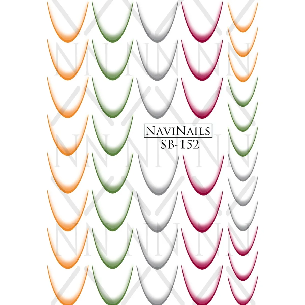 Sliders Water decals - SB-152 | NaviNails Fashion