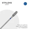 - Fraise en Carbure Grain Bleu Forme Tonneau 0,5 x 1,3 cm | Staleks Discount
