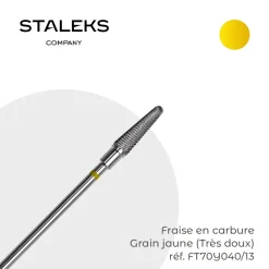 - Fraise en Carbure Grain Jaune Forme conique 0,4 x 1,3 cm "Frustum" | Staleks Discount